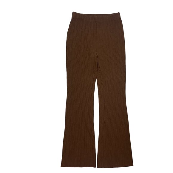 NWT VINCE Rib Flared Pant Size S - Picture 4 of 6